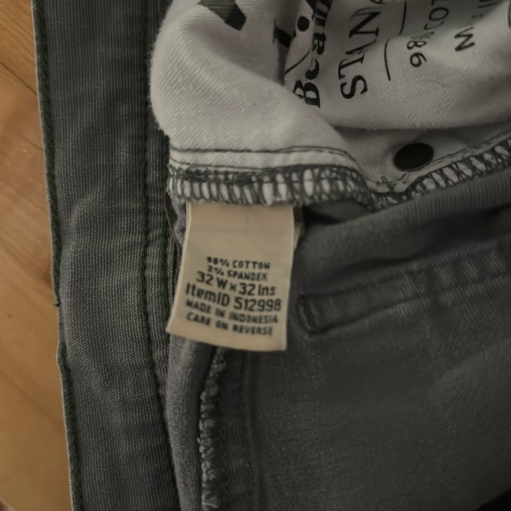 LL Bean - Standard Fit - Chino - Gray